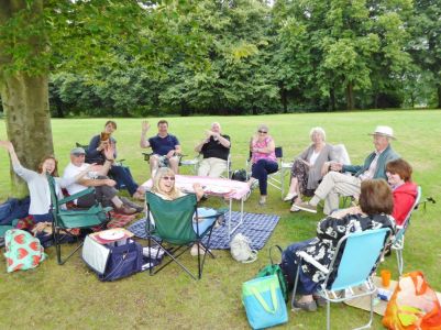 Lions on Safari .... in Farnham Park